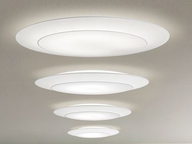 Technical fabric wall lamp / ceiling lamp RING TONDA Modo Luce
