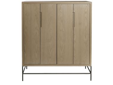 Aparador de madera con puertas plegables B125 MofLiving