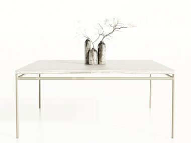 Rectangular marble dining table T120 MofLiving