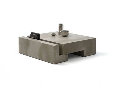Square low MDF coffee table BERLINO Mogg