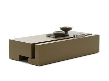 Rectangular low MDF coffee table BERLINO Mogg