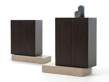 MDF sideboard with doors BLOCK Mogg