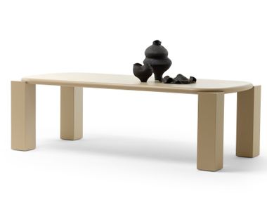 Rectangular polyurethane table HERO Mogg