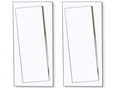 Specchio rettangolare in vetro da parete LAYERS Mogg