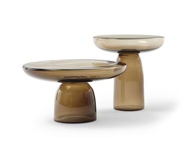 Blown glass coffee table OLO GLASS Mogg