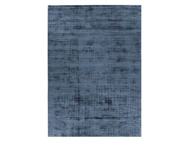 Handmade banana-leaf rug FEEL NIGHT BLUE Mohebban