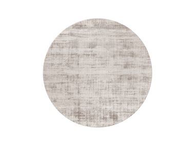 Handmade banana-leaf rug FEEL ROUND OFFWHITE Mohebban