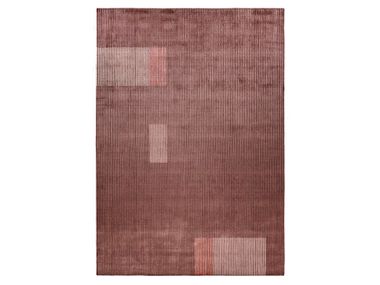Rectangular handmade viscose rug LINES - L8 Mohebban