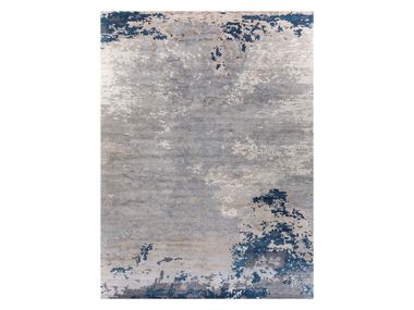Patterned rectangular handmade Bamboo silk rug LOFT L170D Mohebban