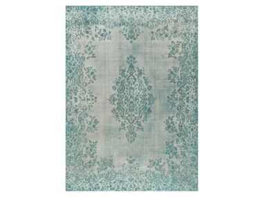 Vintage style custom rug VINTAGE JEANS BLUE Mohebban