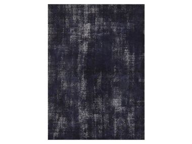 Vintage style custom rug VINTAGE NAVY BLUE Mohebban