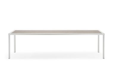 Rectangular porcelain stoneware garden table SOLEVA Molteni & C.