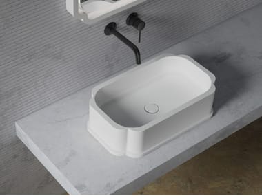 MonBlari, BERYL Lavabo da appoggio rettangolare