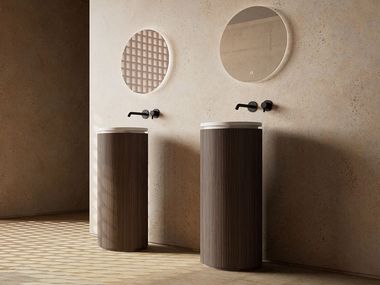 Round freestanding washbasin FOREST MonBlari