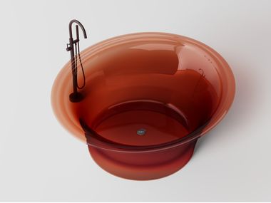 Freestanding round bathtub SPRING MonBlari