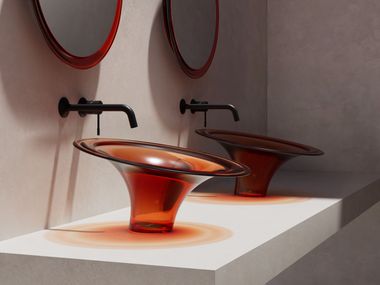 Countertop round washbasin SPRING MonBlari