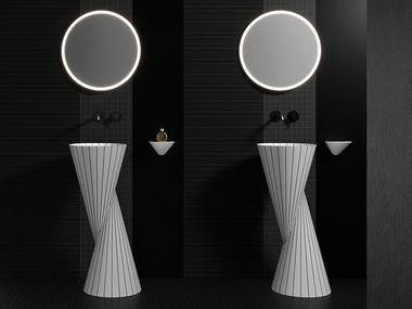 Round freestanding washbasin SWING MonBlari