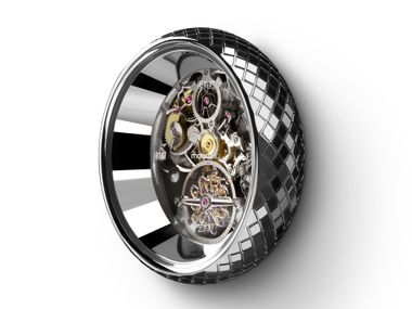 Interface de gestion en cristal MILANESE TOURBILLON Moorgen