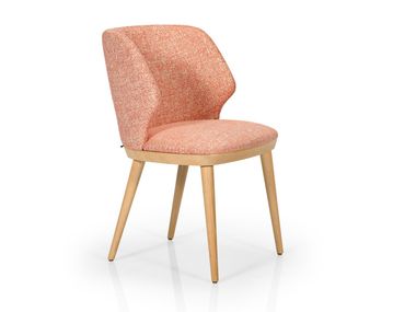 Upholstered fabric chair ARIELLA More Contract