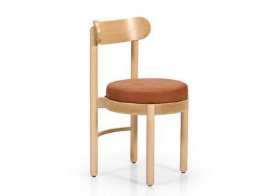 Silla de haya sin brazos DORIS More Contract