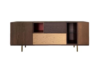 Wooden sideboard with doors SWING Morelato