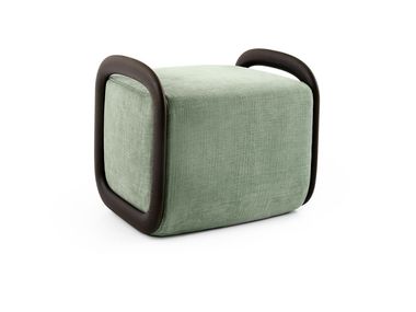 Rectangular fabric pouf with removable lining ABRAZO Morica Design