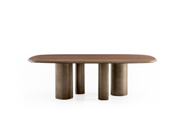 Dining table with shaped top SEQUOIA Morica Design