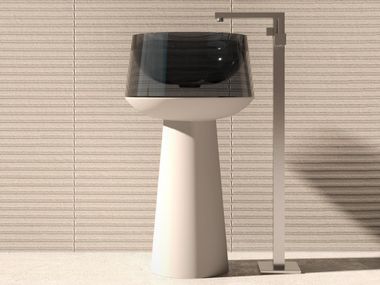 Freestanding round washbasin ICON MOMENTUM Morini Group