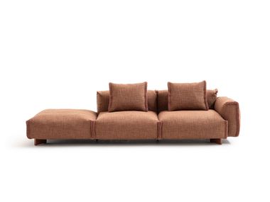 5 seater fabric sofa CUADRA-SOFT EDGE Moroso