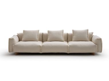 5 seater fabric sofa CUADRA-SOFT EDGE Moroso