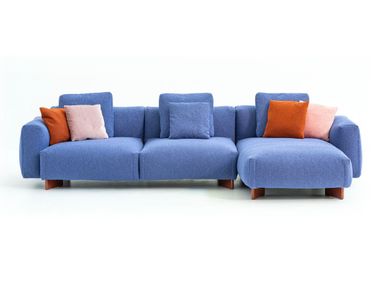 Modular fabric sofa CUADRA-SOFT Moroso