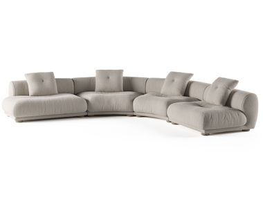 Modular fabric sofa ME-TIME Moroso