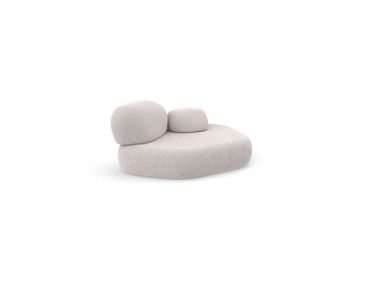 Fabric sofa PEBBLE RUBBLE Moroso