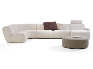 Modular curved sofa FLOW Mussi