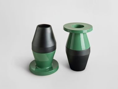 Vaso fatto a mano in ceramica COPPIE DI FATTO - C Mutina
