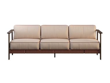 3-Sitzer Gartensofa aus Stoff ORI Myface