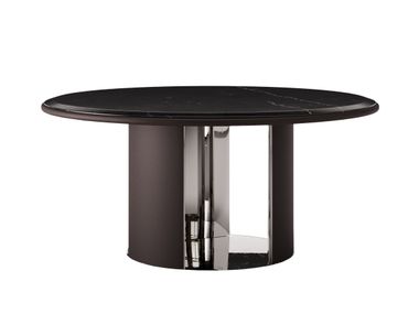 Round garden table with marble top TOM Myface