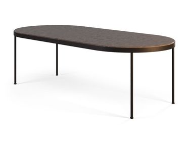 Fixed oval garden table TRACE Myface