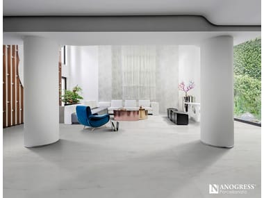 NANOGRESS, GLACIA Pavimento/rivestimento in gres porcellanato effetto marmo