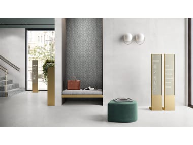 NANOGRESS, TARDIVO Pavimento/rivestimento in gres porcellanato effetto pietra