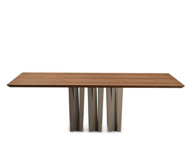 Rectangular wooden table NARCISO EFORMA
