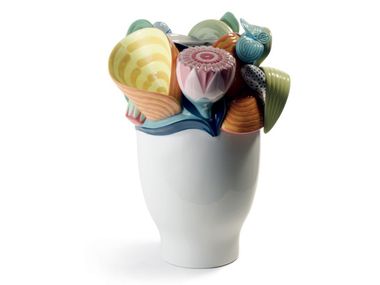 Vaso in porcellana NATUROFANTASTIC - MULTICOLOR Lladró