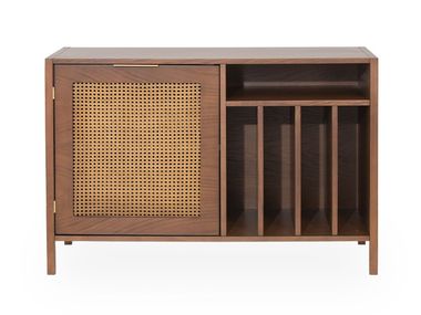 Wooden sideboard with doors CLAY NDESIGN