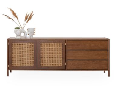 Wooden sideboard with doors and drawers CLAY NDESIGN