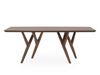 Rectangular wooden dining table CLAY NDESIGN