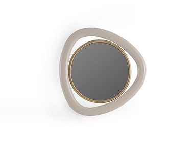 Specchio rotondo da parete con cornice KALDEA NDESIGN