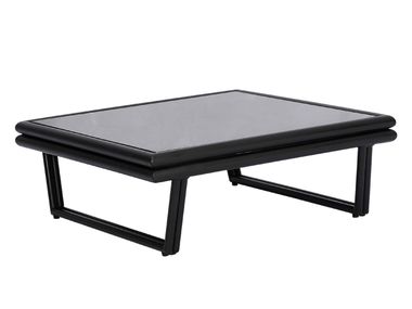 Low rectangular natural stone coffee table NICOSIA CBdesign