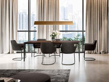 Rectangular table NINE Quadrifoglio Group
