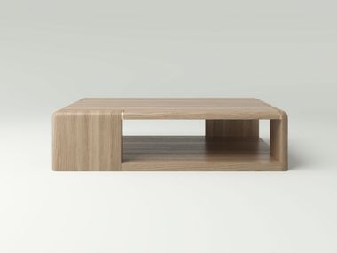 Mesa de centro retangular de carvalho FELIX NITZAN HOME
