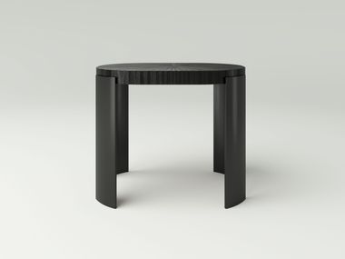 Mesa de apoio em aço e madeira LILY NITZAN HOME
